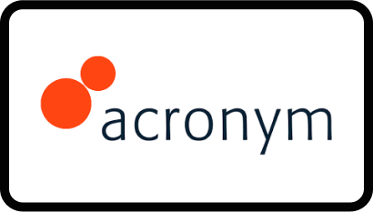 Acronym logo